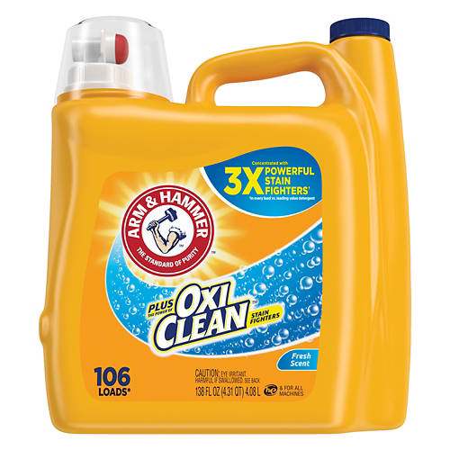 Arm & Hammer Oxi Clean Detergent, 138 fl oz